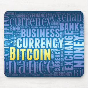 Bitcoin-Logo-Grafik Mousepad