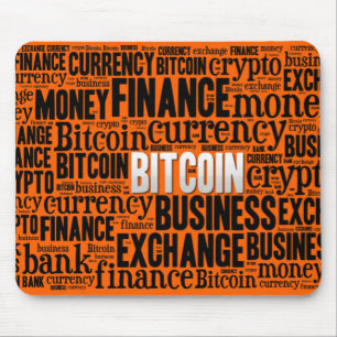 Bitcoin-Logo-Grafik Mousepad