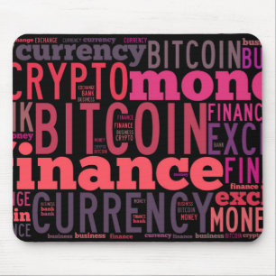 Bitcoin-Logo-Grafik Mousepad