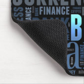 Bitcoin-Logo-Grafik Mousepad (Ecke)