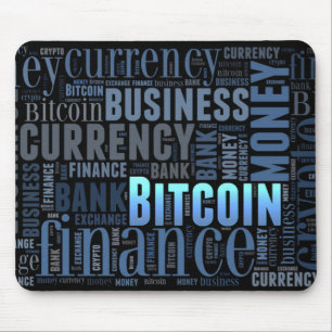 Bitcoin-Logo-Grafik Mousepad