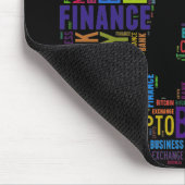 Bitcoin-Logo-Grafik Mousepad (Ecke)