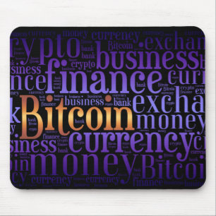 Bitcoin-Logo-Grafik Mousepad