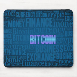 Bitcoin-Logo-Grafik Mousepad