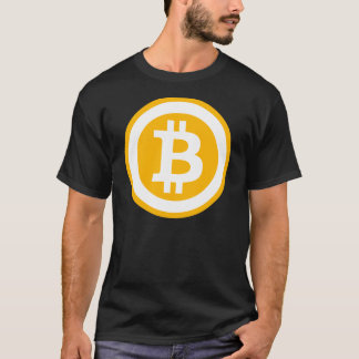 Bitcoin-Logo-Grafikdruck T-Shirt