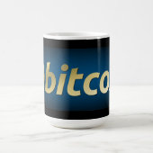 Bitcoin-Logo Kaffeetasse (Mittel)