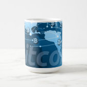 Bitcoin-Logo Kaffeetasse (Mittel)