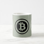 Bitcoin-Logo Kaffeetasse (Mittel)