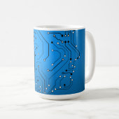 Bitcoin-Logo Kaffeetasse (VorderseiteRechts)