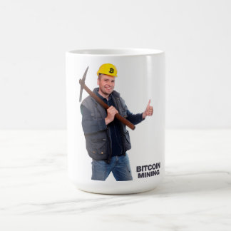 Bitcoin-Logo Kaffeetasse