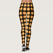 Bitcoin-Logo Leggings (Rückseite)