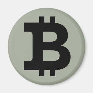 Bitcoin-Logo Magnet