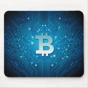 Bitcoin-Logo Mousepad