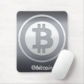 Bitcoin-Logo Mousepad (Mit Mouse)