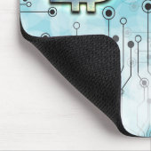 Bitcoin-Logo Mousepad (Ecke)