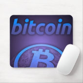 Bitcoin-Logo Mousepad (Mit Mouse)