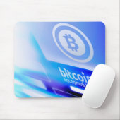 Bitcoin-Logo Mousepad (Mit Mouse)