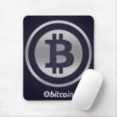 Bitcoin-Logo Mousepad (Mit Mouse)