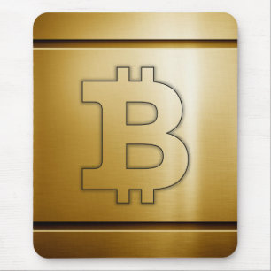 Bitcoin-Logo Mousepad