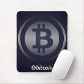 Bitcoin-Logo Mousepad (Mit Mouse)