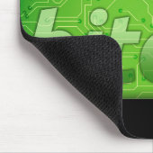 Bitcoin-Logo Mousepad (Ecke)