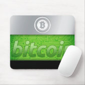 Bitcoin-Logo Mousepad (Mit Mouse)
