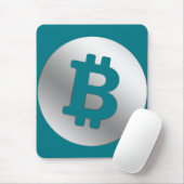 Bitcoin-Logo Mousepad (Mit Mouse)