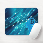 Bitcoin-Logo Mousepad (Mit Mouse)