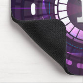 Bitcoin-Logo Mousepad (Ecke)