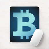 Bitcoin-Logo Mousepad (Mit Mouse)