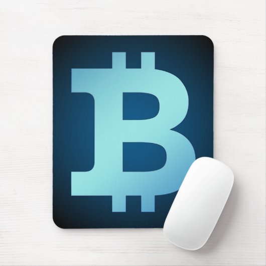 Bitcoin-Logo Mousepad (Mit Mouse)