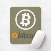 Bitcoin-Logo Mousepad (Mit Mouse)