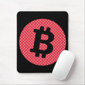 Bitcoin-Logo Mousepad (Mit Mouse)