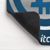 Bitcoin-Logo Mousepad (Ecke)