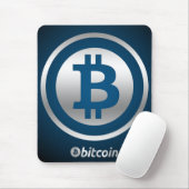 Bitcoin-Logo Mousepad (Mit Mouse)