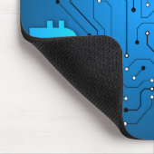 Bitcoin-Logo Mousepad (Ecke)