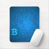 Bitcoin-Logo Mousepad (Mit Mouse)