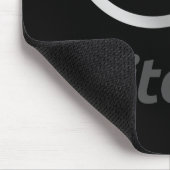 Bitcoin-Logo Mousepad (Ecke)