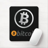 Bitcoin-Logo Mousepad (Mit Mouse)