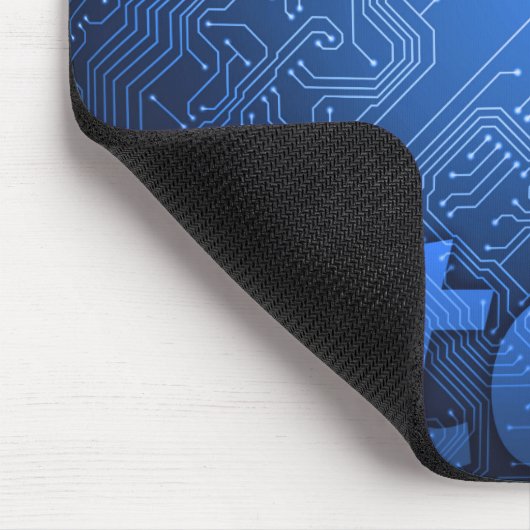 Bitcoin-Logo Mousepad (Ecke)
