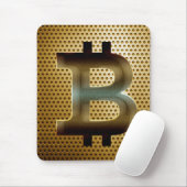 Bitcoin-Logo Mousepad (Mit Mouse)