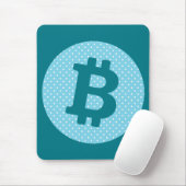 Bitcoin-Logo Mousepad (Mit Mouse)
