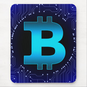Bitcoin-Logo Mousepad
