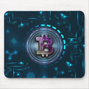 Bitcoin-Logo Mousepad