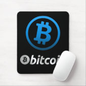 Bitcoin-Logo Mousepad (Mit Mouse)