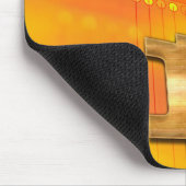 Bitcoin-Logo Mousepad (Ecke)