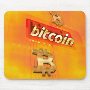 Bitcoin-Logo Mousepad