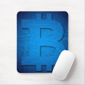 Bitcoin-Logo Mousepad (Mit Mouse)