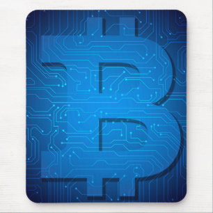Bitcoin-Logo Mousepad