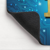 Bitcoin-Logo Mousepad (Ecke)